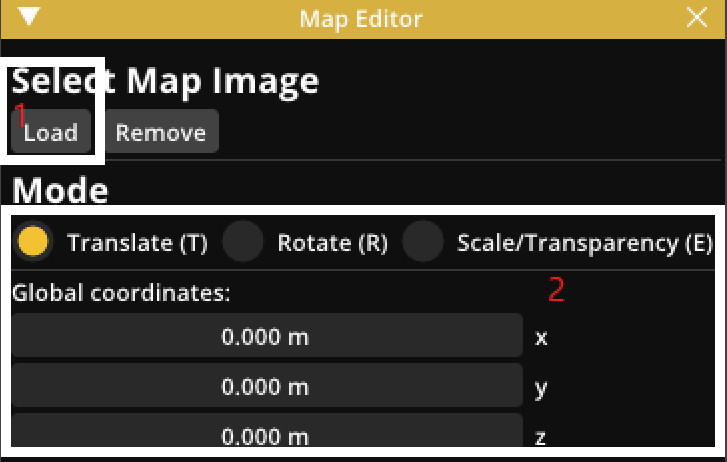 load background map