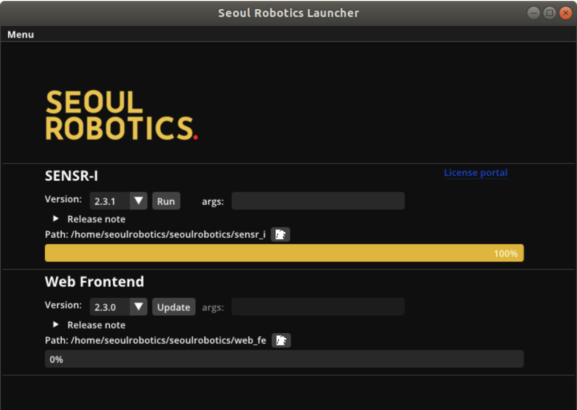 SENSR installation check