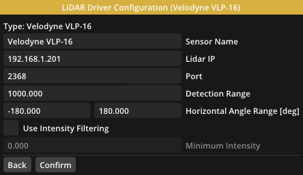 lidar-config