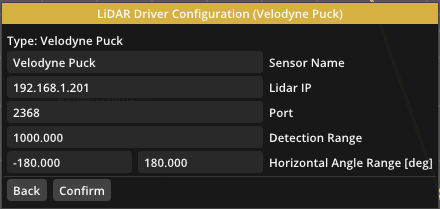 lidar-config