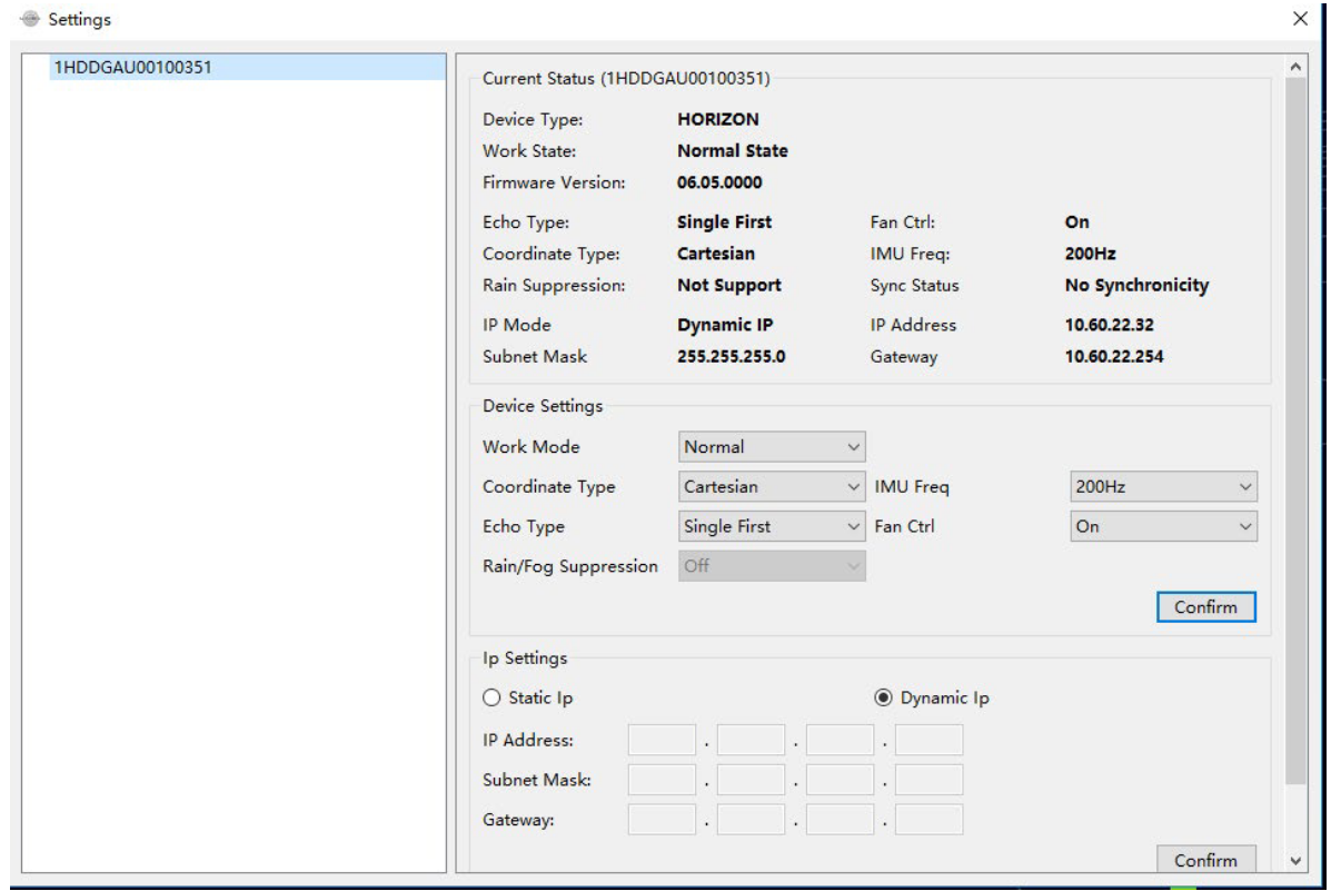 livox-console-settings