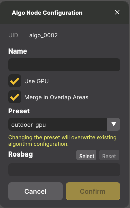 config-algo