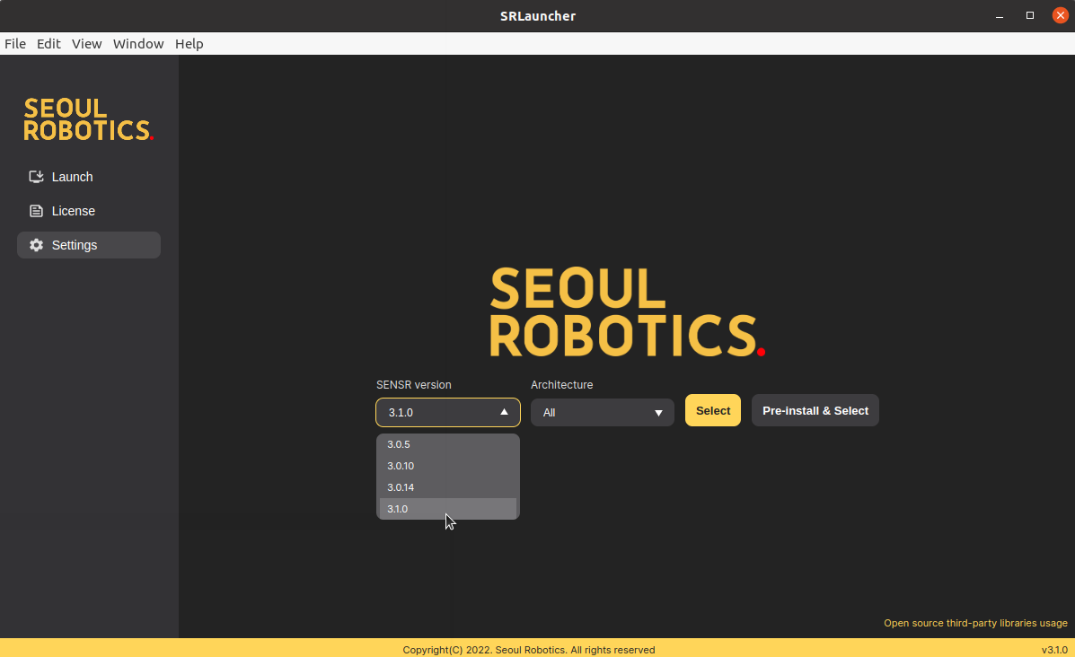 select_version