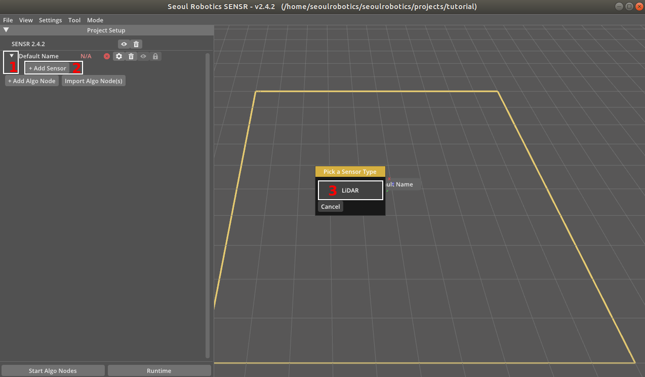 sensor-setup