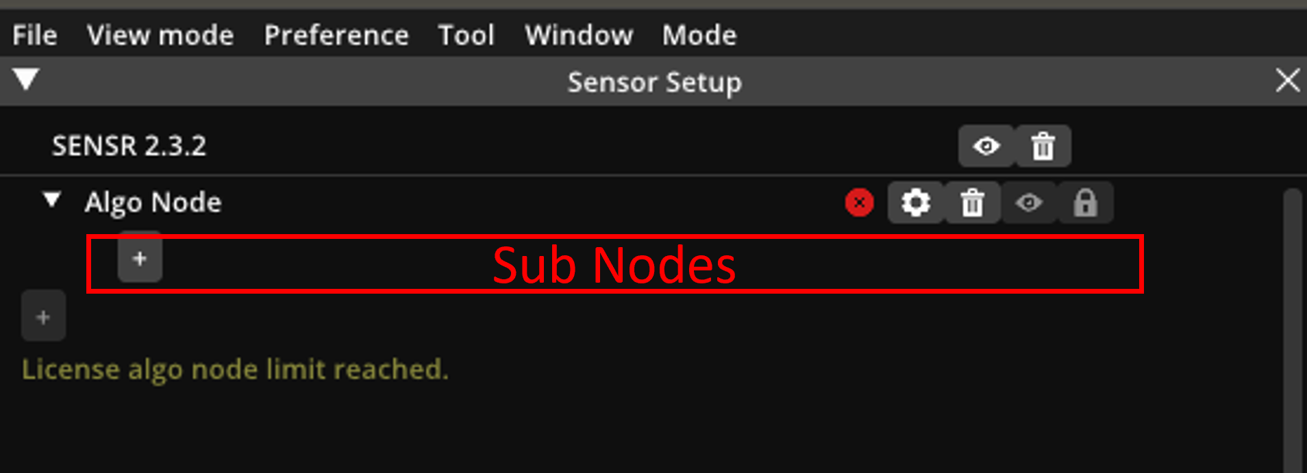 sub node