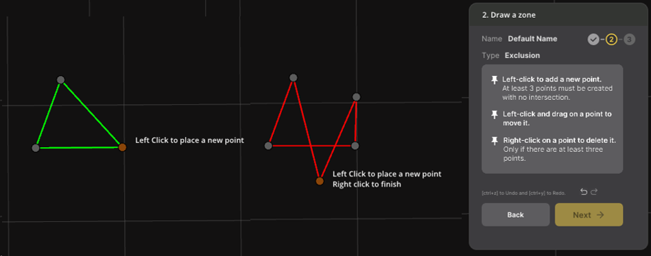 draw zone